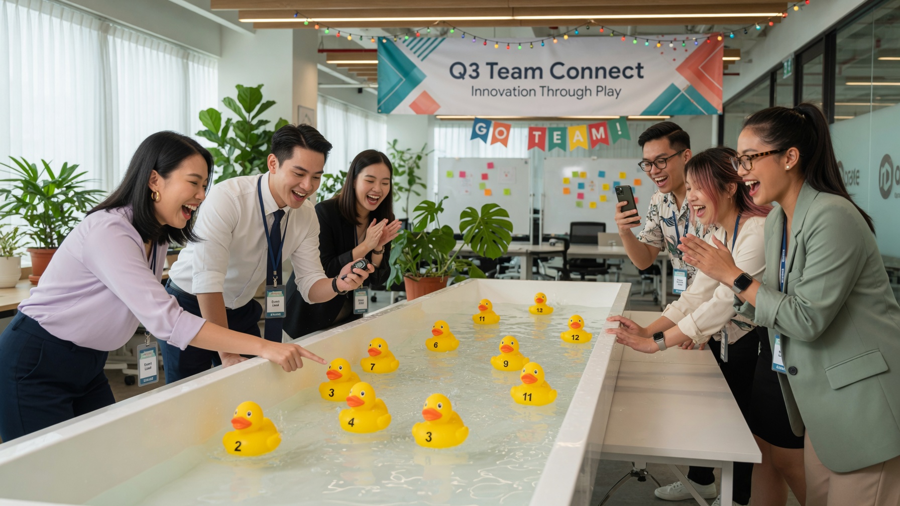 Ba thể thức Duck Race nhiều vòng