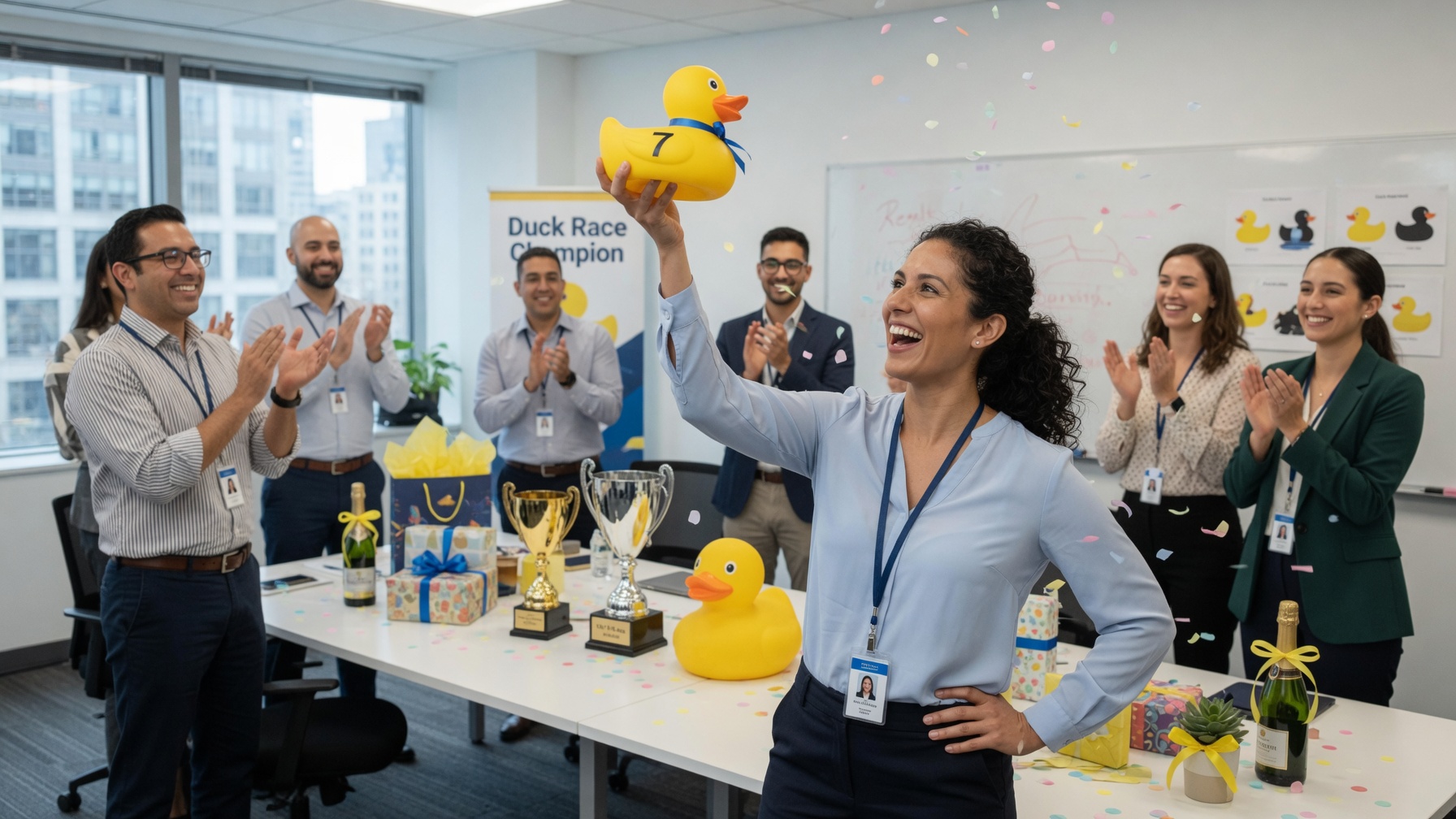 Trao giải Duck Race